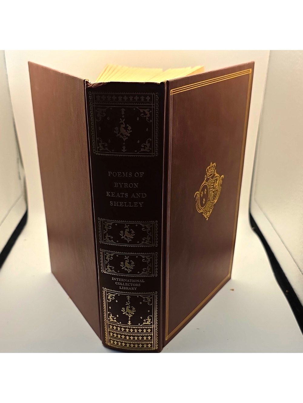 Poems of Byron, Keats & Shelley HC International Collectors Library 1967 Illus